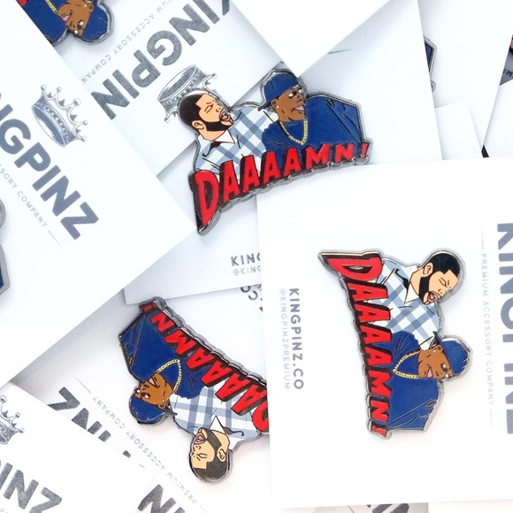 Daaaamn! Lapel Pin - Picture 2 of 2